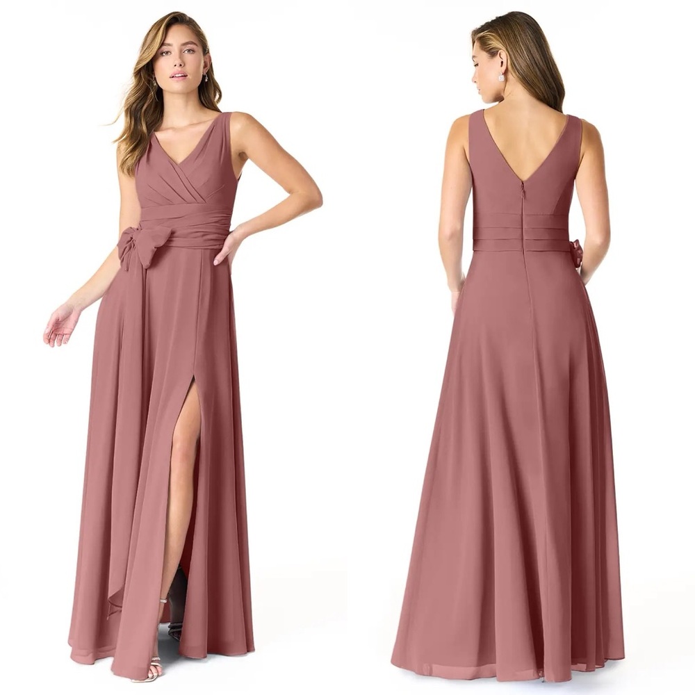 Azazie | Bianca Bridesmaid Maxi Dress - Picture 1 of 9